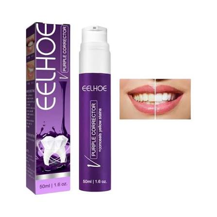 Eelhoe purple whitening tooth paste